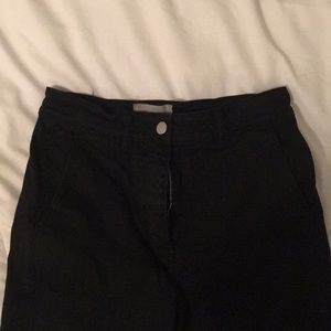 Everlane Wide Leg Crop - Black size 4